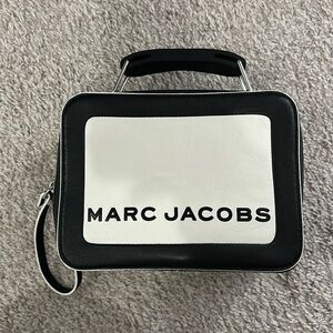 Authentic Marc Jacobs black and white crossbody bag.